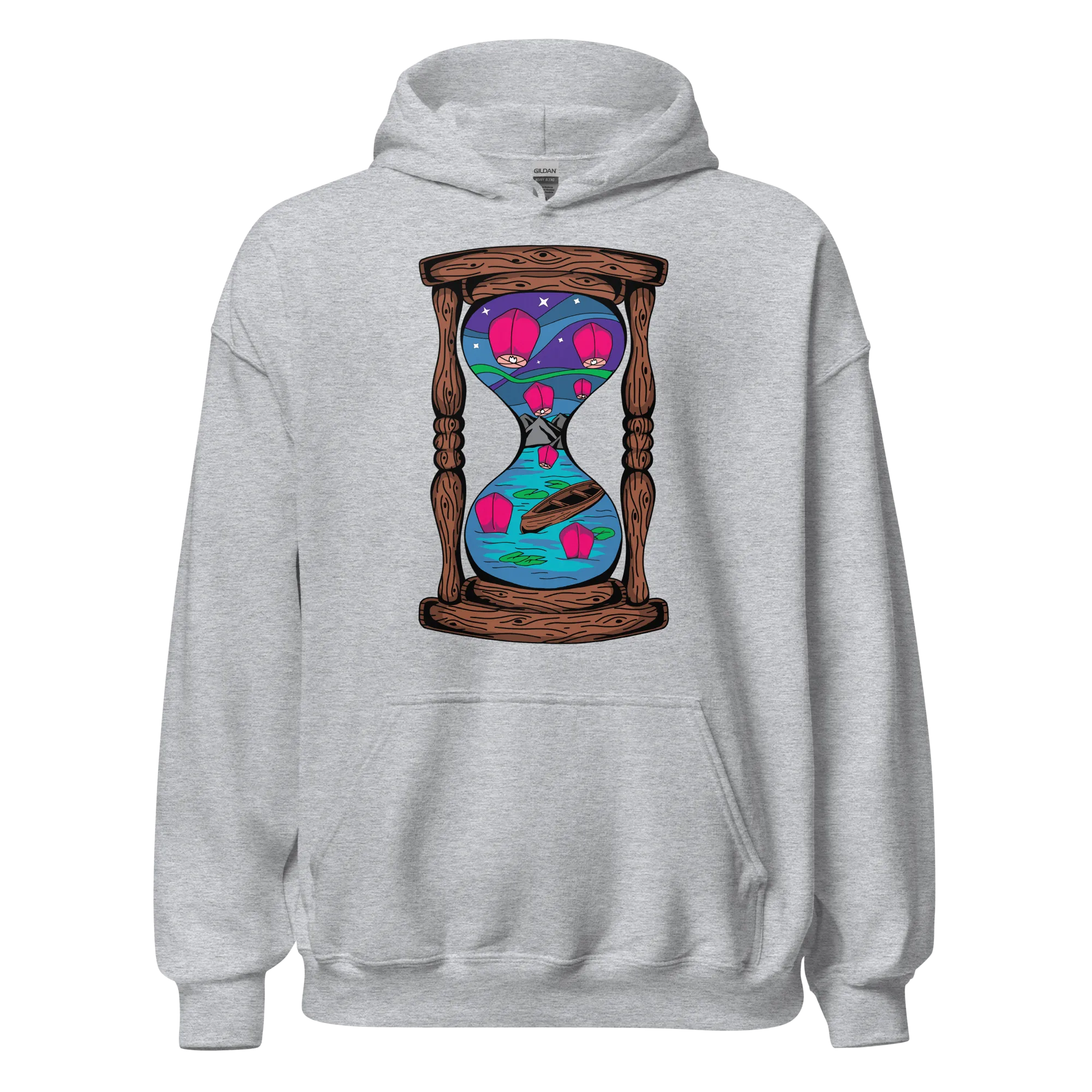 Floating Lanterns Hourglass v3 Hoodie