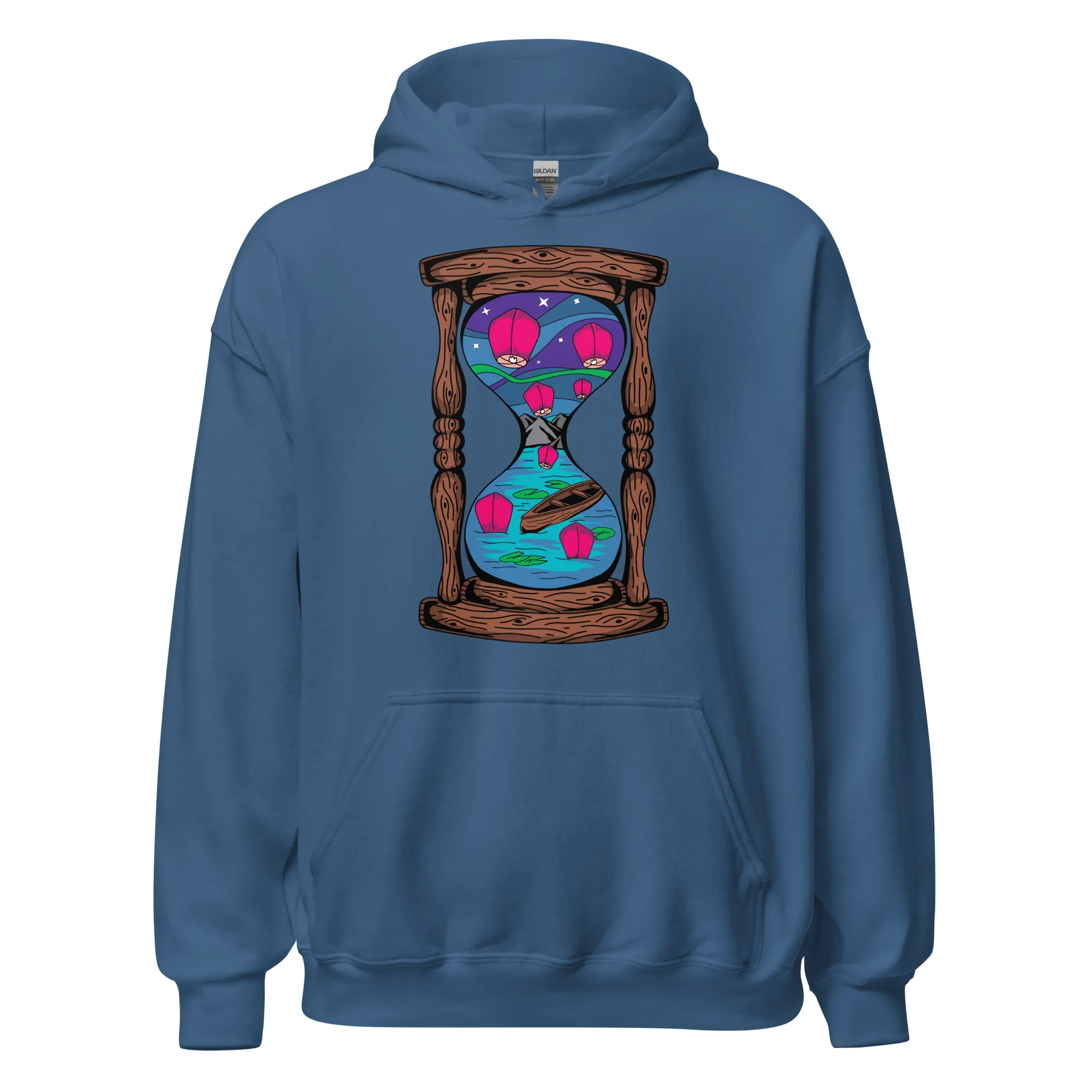 Floating Lanterns Hourglass v3 Hoodie