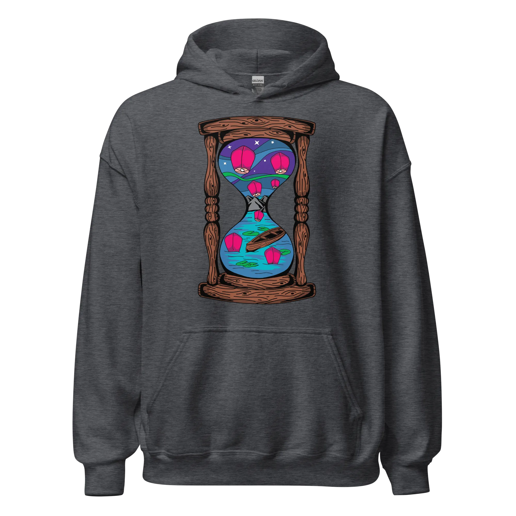 Floating Lanterns Hourglass v3 Hoodie