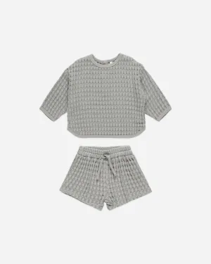 Flynn Set in Dusty Blue