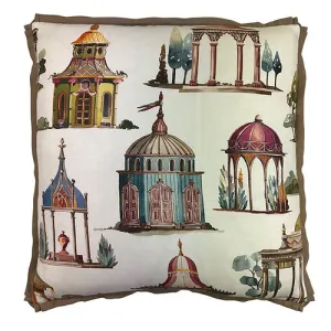 Follies Plum Decorative Pillow