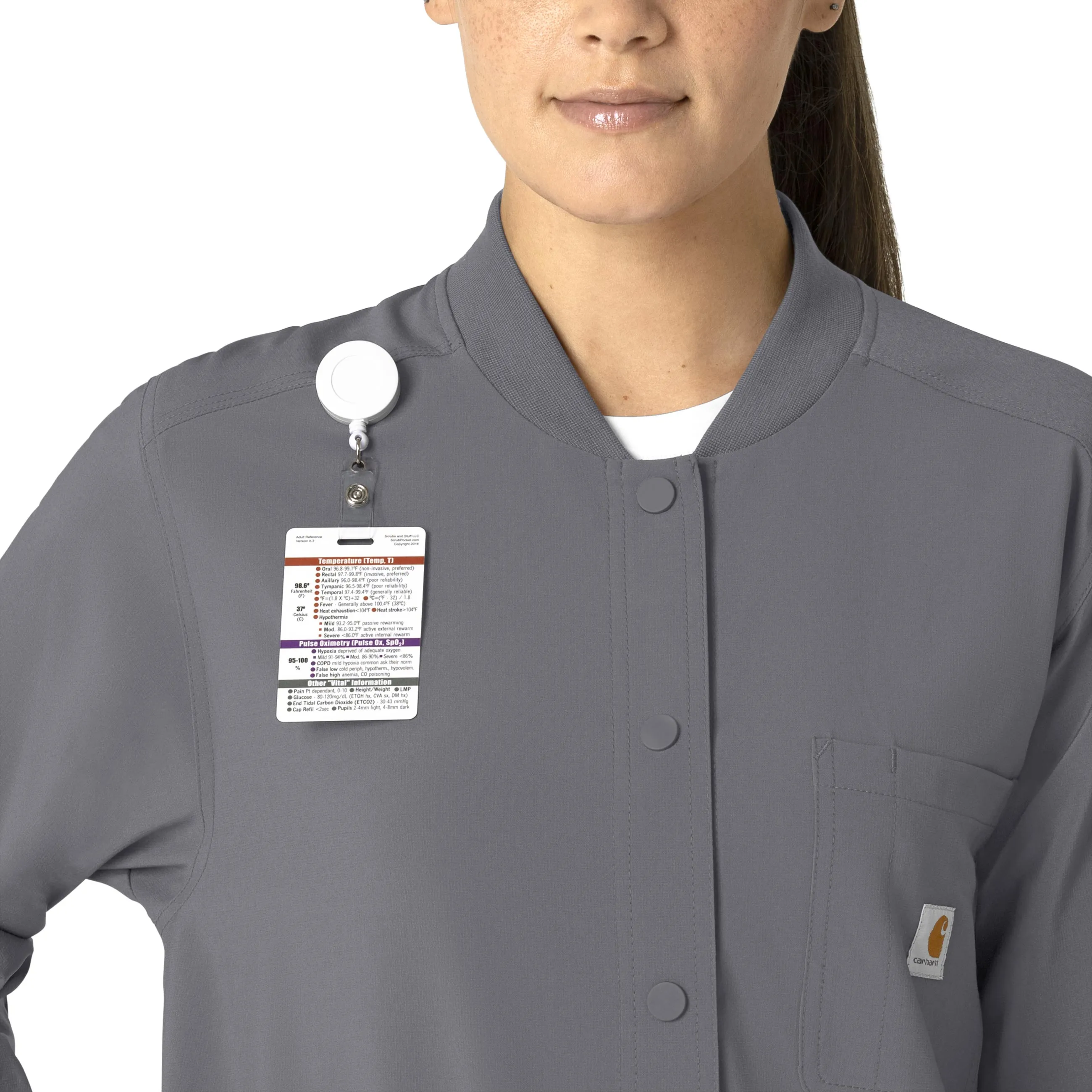 Force Cross-Flex C82210 Shirt Jacket Pewter