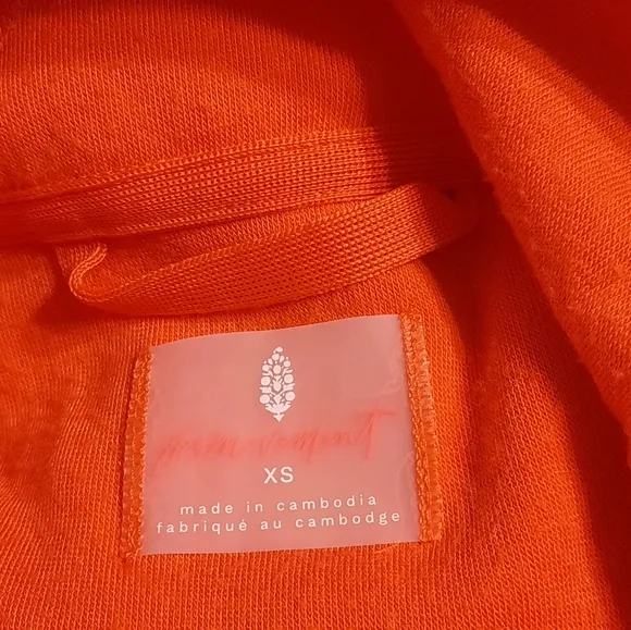 FP MOVEMENT Cropped Fleece Vest Base Camp Sherpa XS 0 2