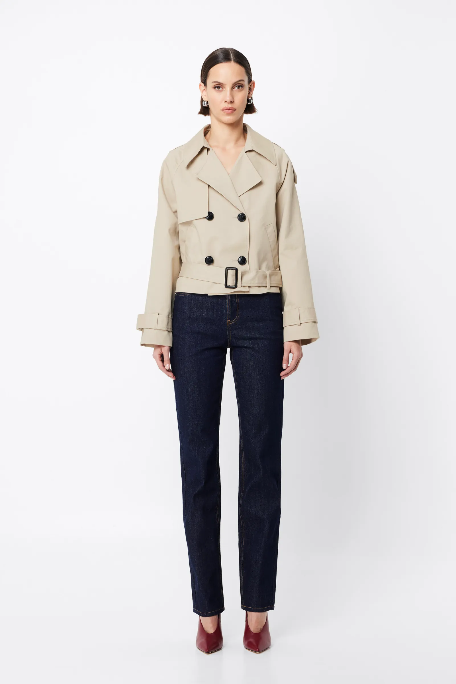 Franklin Cropped Trench