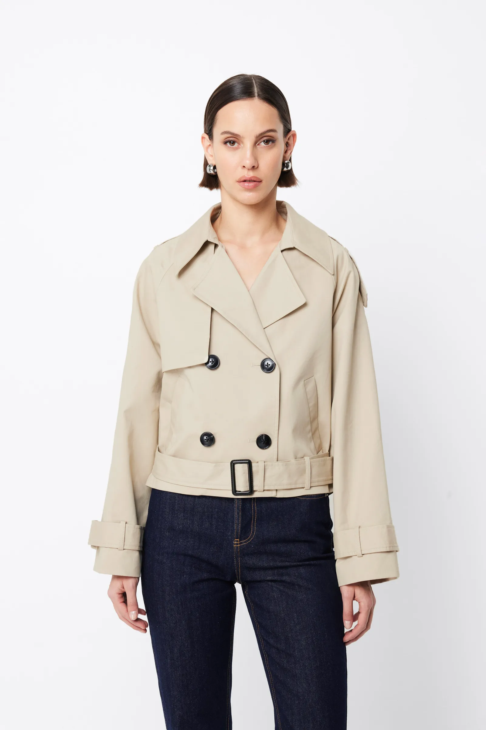 Franklin Cropped Trench