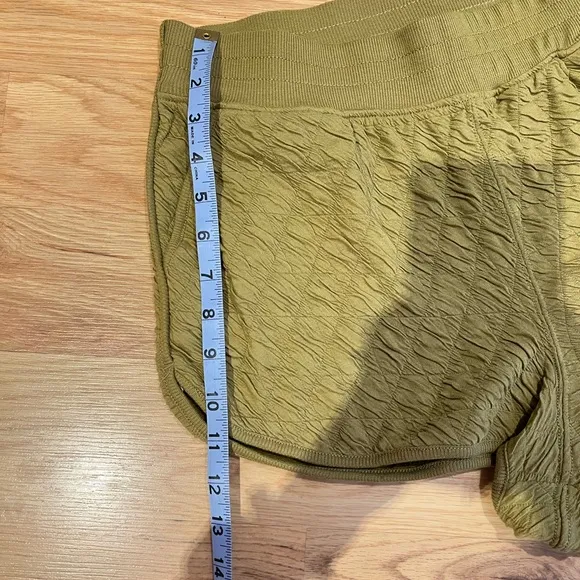 Free People Movement shorts in Army Green NWOT Medium