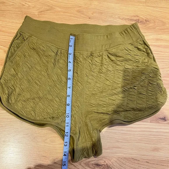 Free People Movement shorts in Army Green NWOT Medium