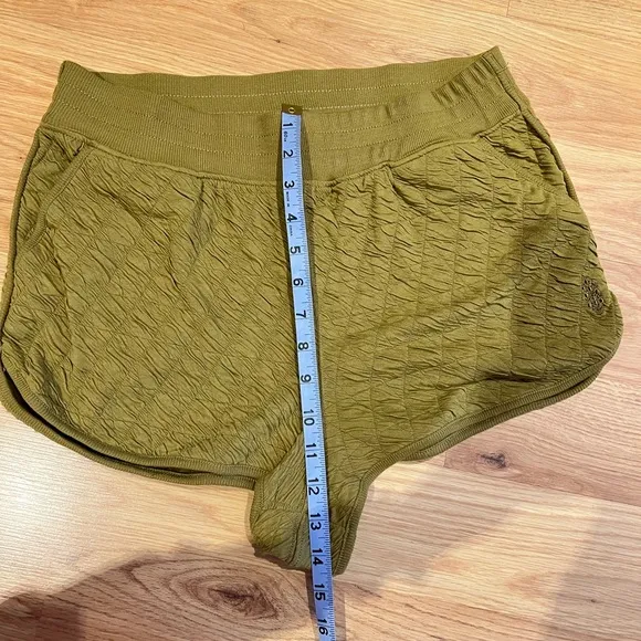 Free People Movement shorts in Army Green NWOT Medium