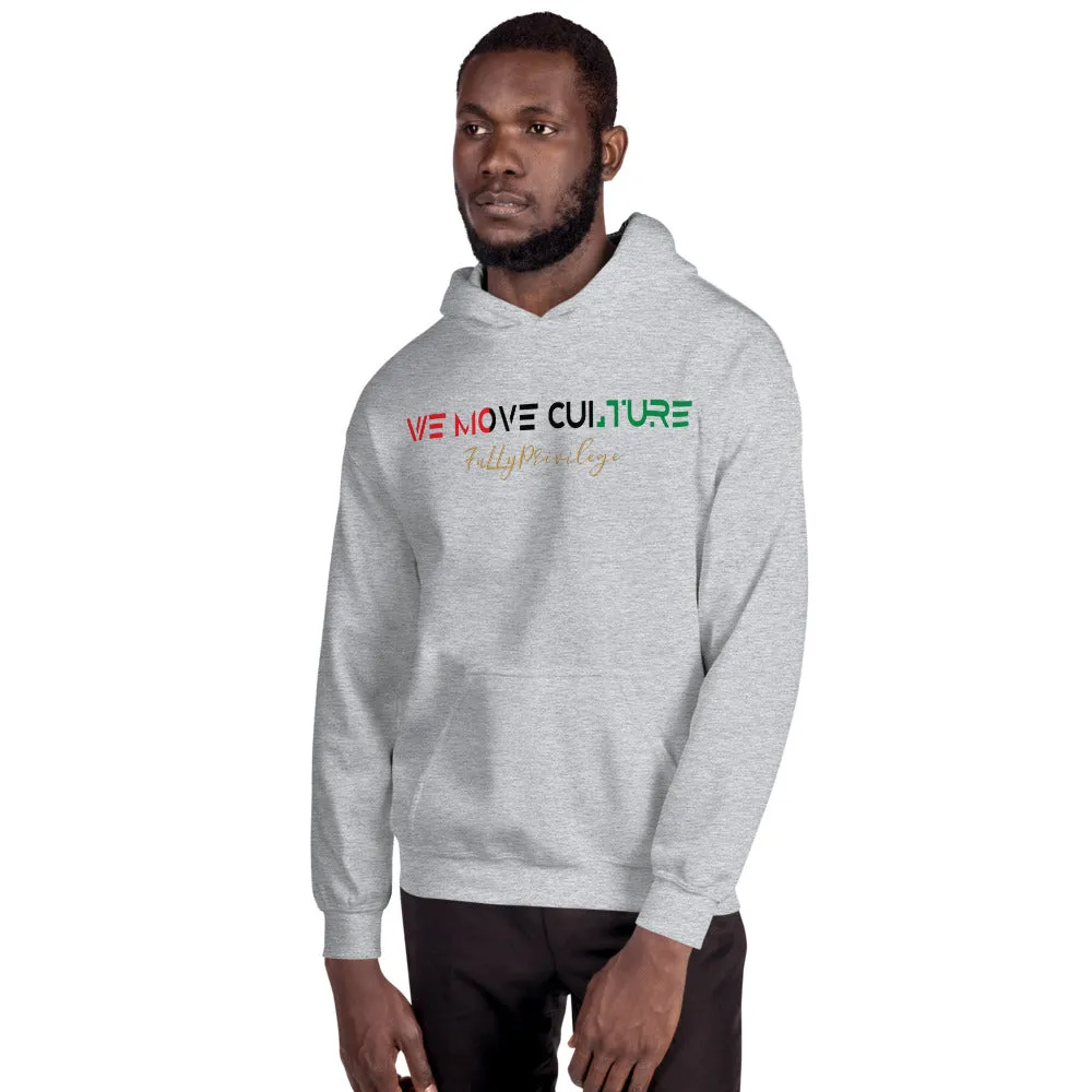 FullyPrivilege We Move Culture Mens Light Hoodie