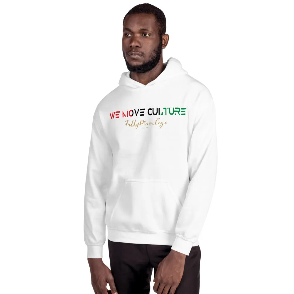 FullyPrivilege We Move Culture Mens Light Hoodie