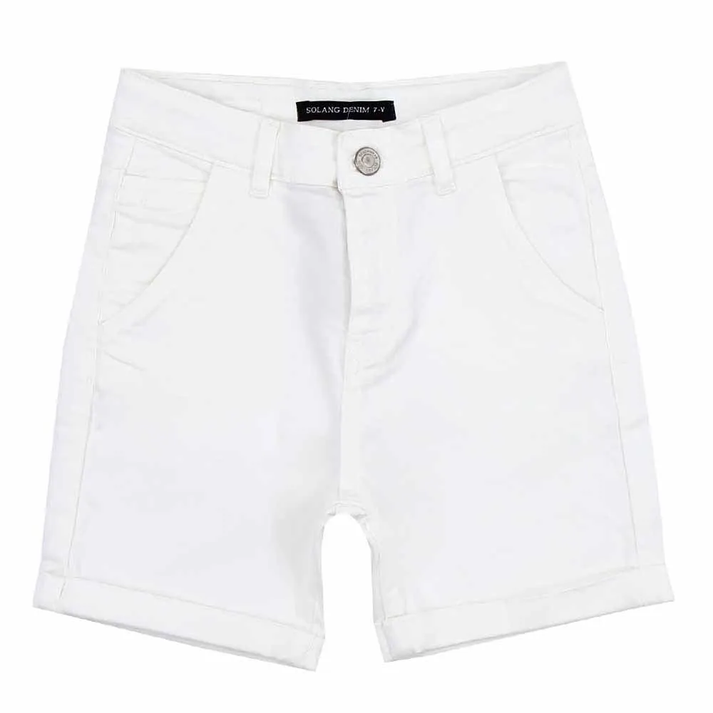 Gabardine Shorts