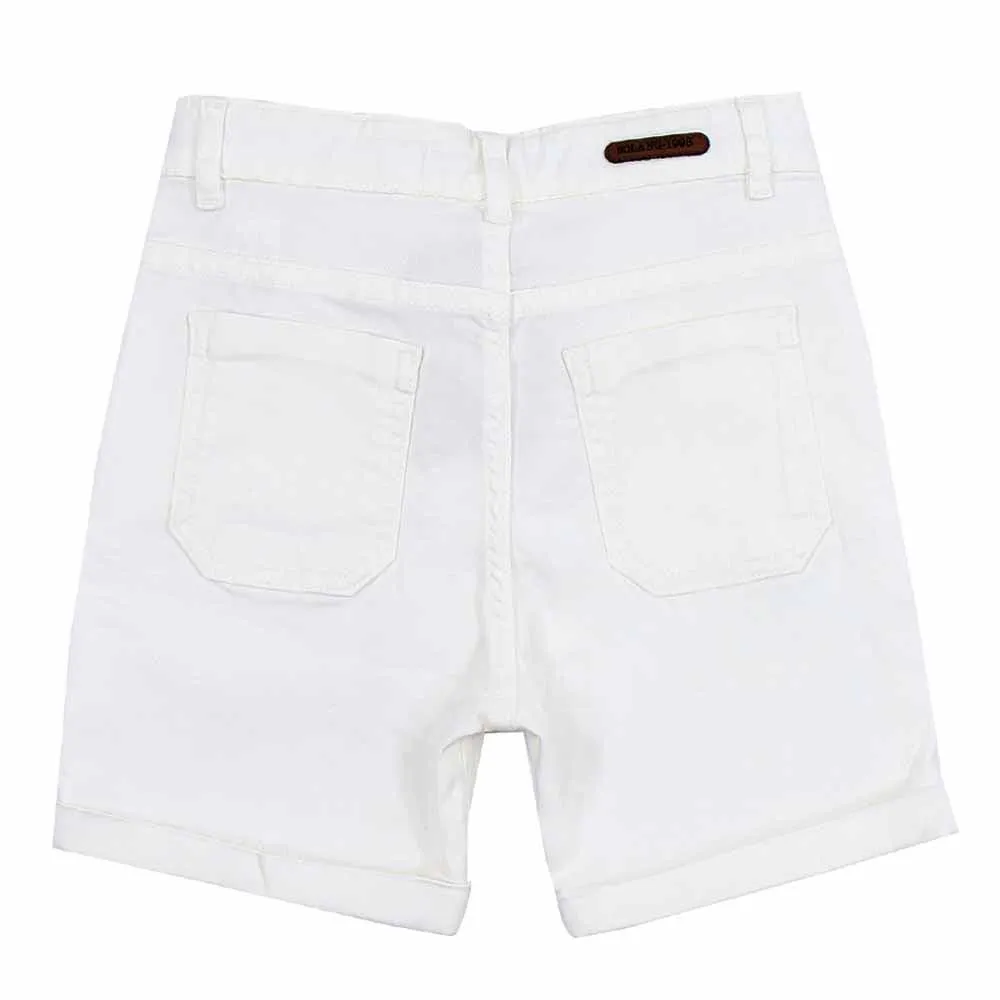 Gabardine Shorts