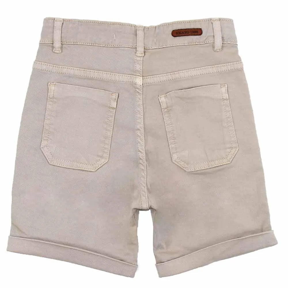 Gabardine Shorts