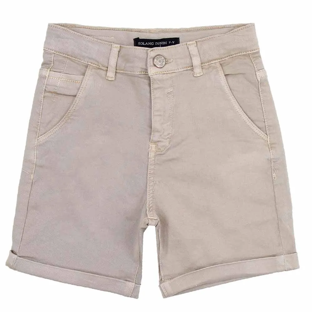 Gabardine Shorts