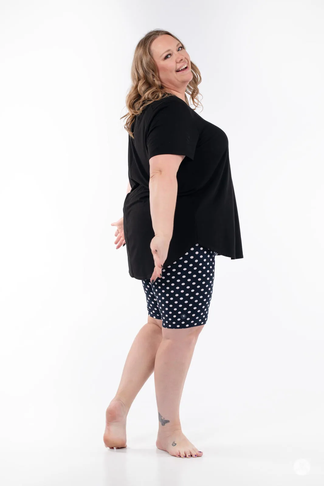 Get Spotted Biker Shorts