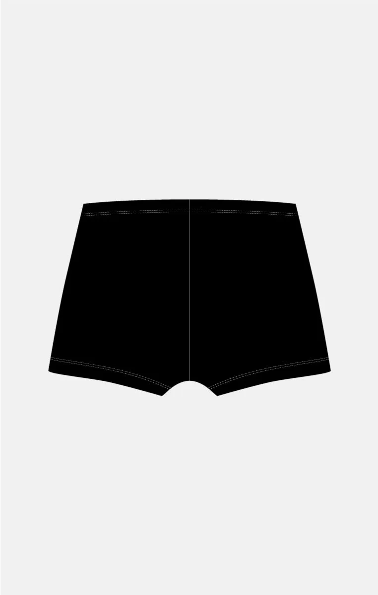 Girls Black Matt 2.0 Shorts