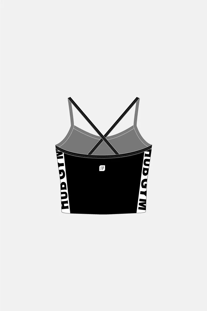 Girls Cropped Singlet - Colour Option 1