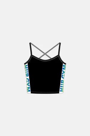 Girls Cropped Singlet - Colour Option 2