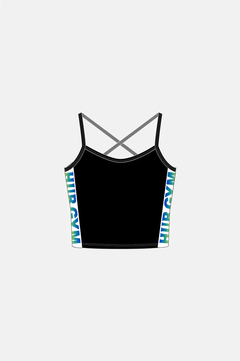 Girls Cropped Singlet - Colour Option 2