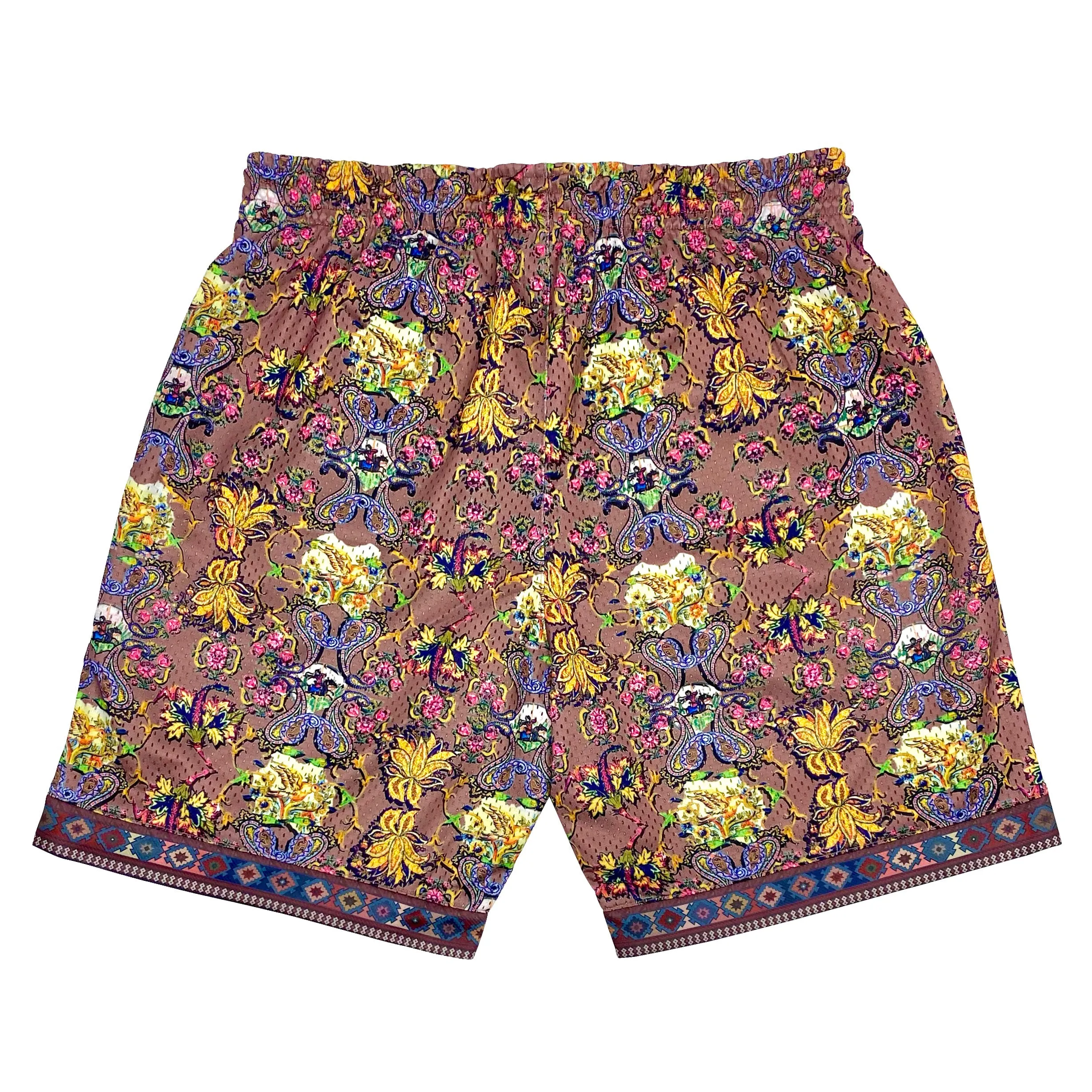 Golestan Mesh Shorts - Rose Brown