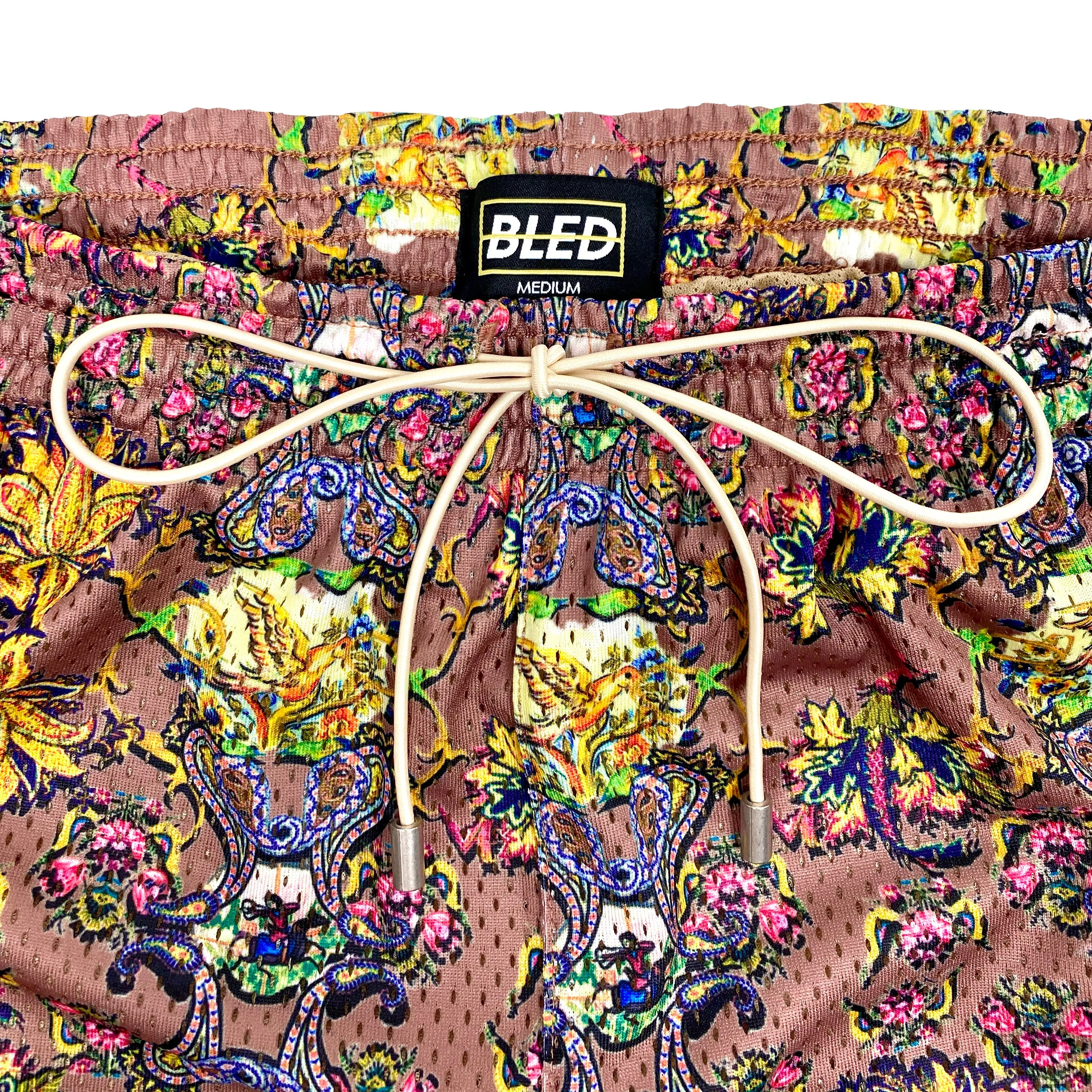 Golestan Mesh Shorts - Rose Brown
