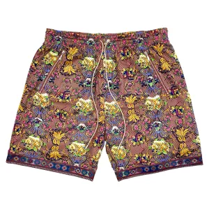 Golestan Mesh Shorts - Rose Brown