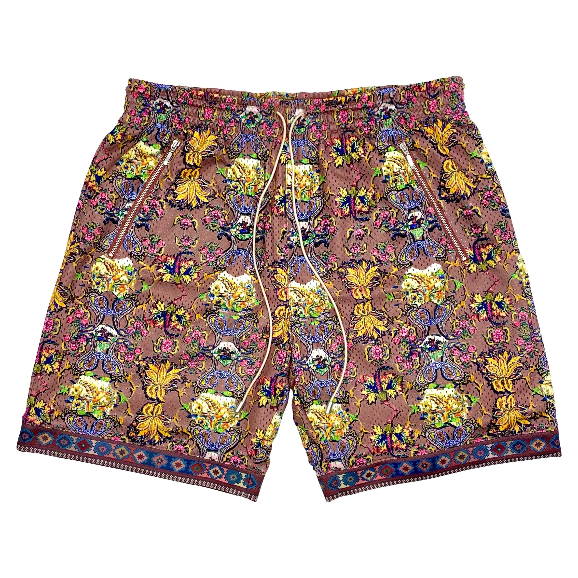 Golestan Mesh Shorts - Rose Brown