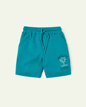 Green Beach Shorts