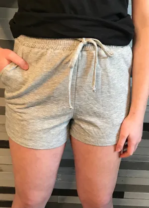 Grey Lounge Shorts