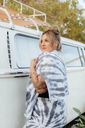 Grey Tie Dye Slouchy