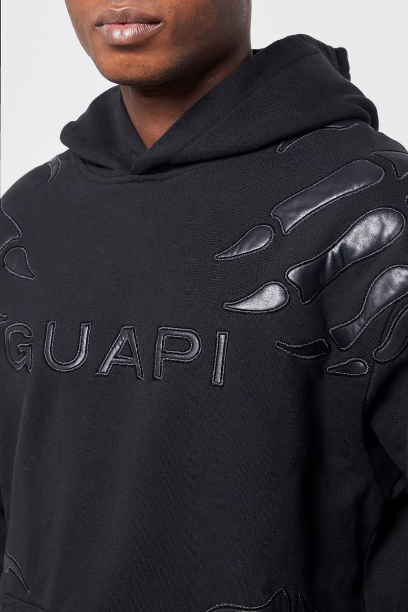 GUAPI All Black Hell Dragger Hoodie (Black)