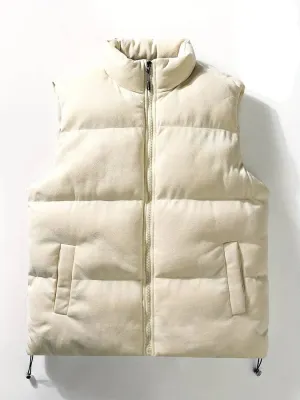 Hagen quilted bodywarmer with zip