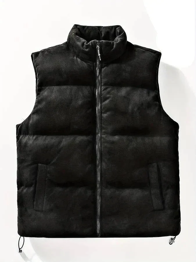 Hagen quilted bodywarmer with zip
