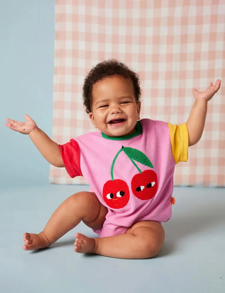 HALCYON NIGHTS CHERRY TERRY BODYSUIT