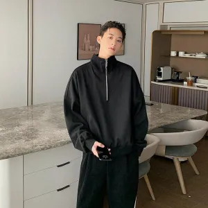 Half Turtleneck Sweatshirt