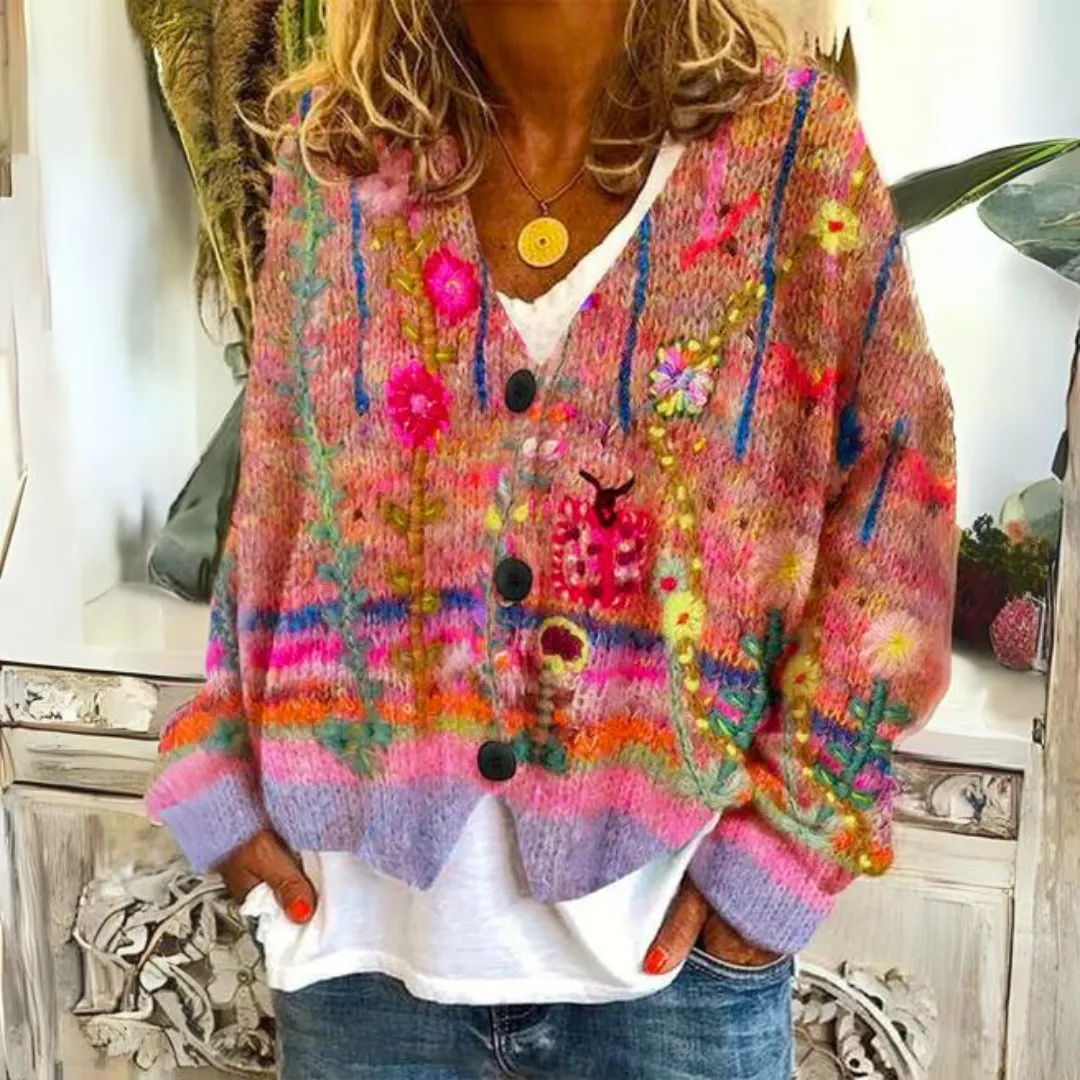Hannah Cozy Vibrant Jumper