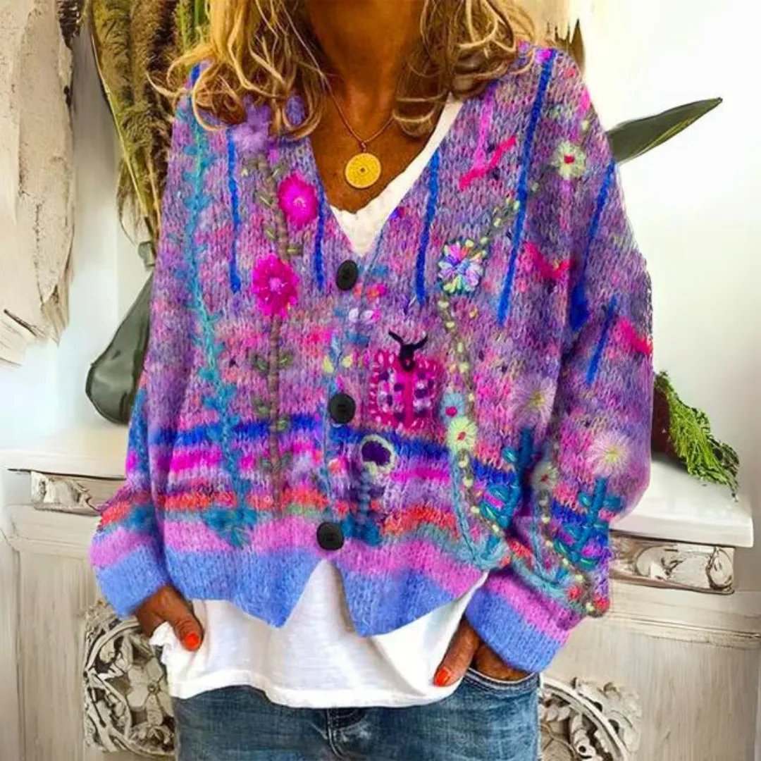Hannah Cozy Vibrant Jumper