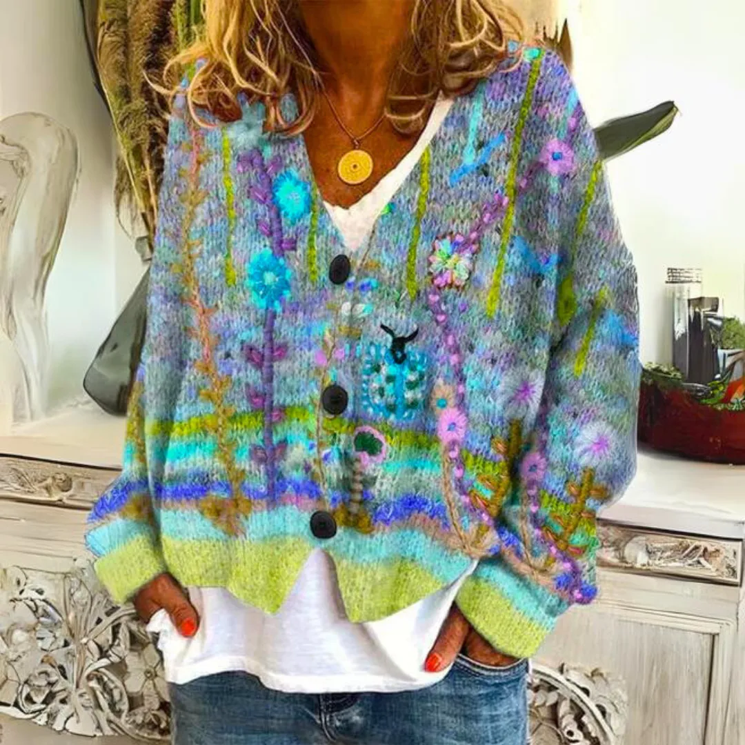 Hannah Cozy Vibrant Jumper
