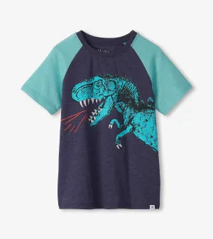 Hatley T-Rex Raglan Tee