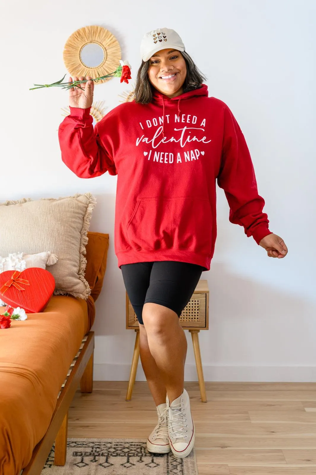 Hazel Blues® | I Don't Need A Valentine Hoodie