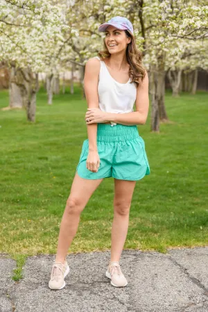 Hazel Blues® | Potential Energy Shorts in Mint