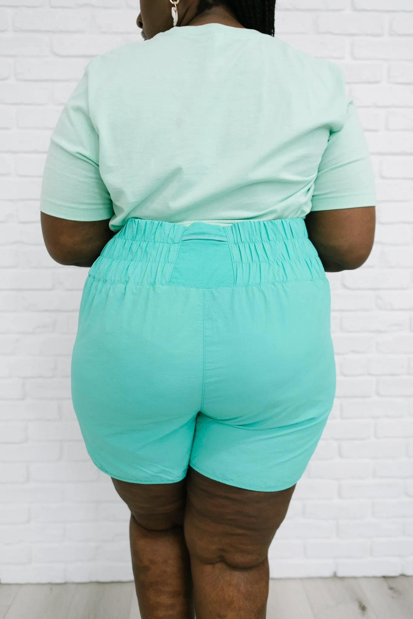 Hazel Blues® | Potential Energy Shorts in Mint