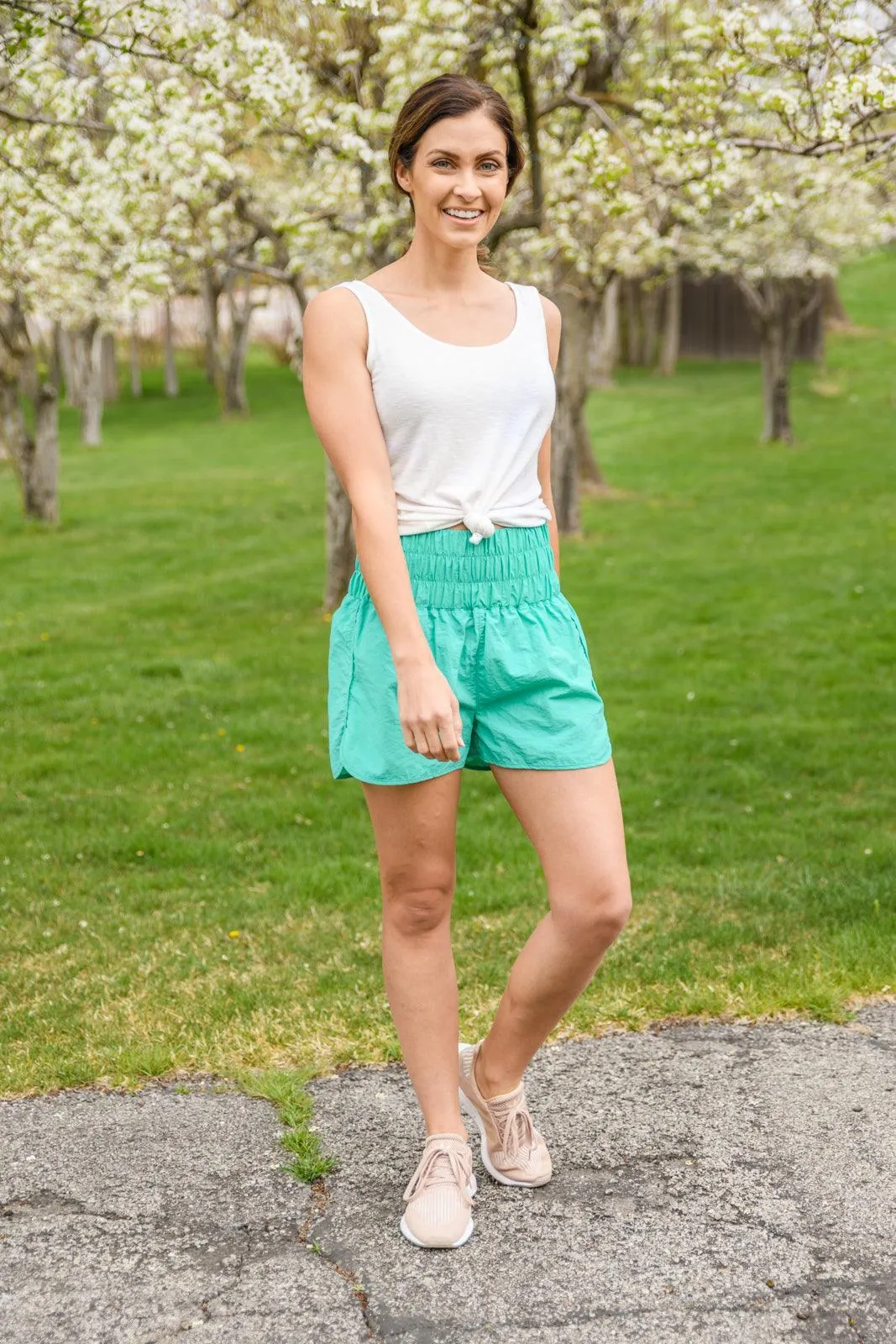 Hazel Blues® | Potential Energy Shorts in Mint