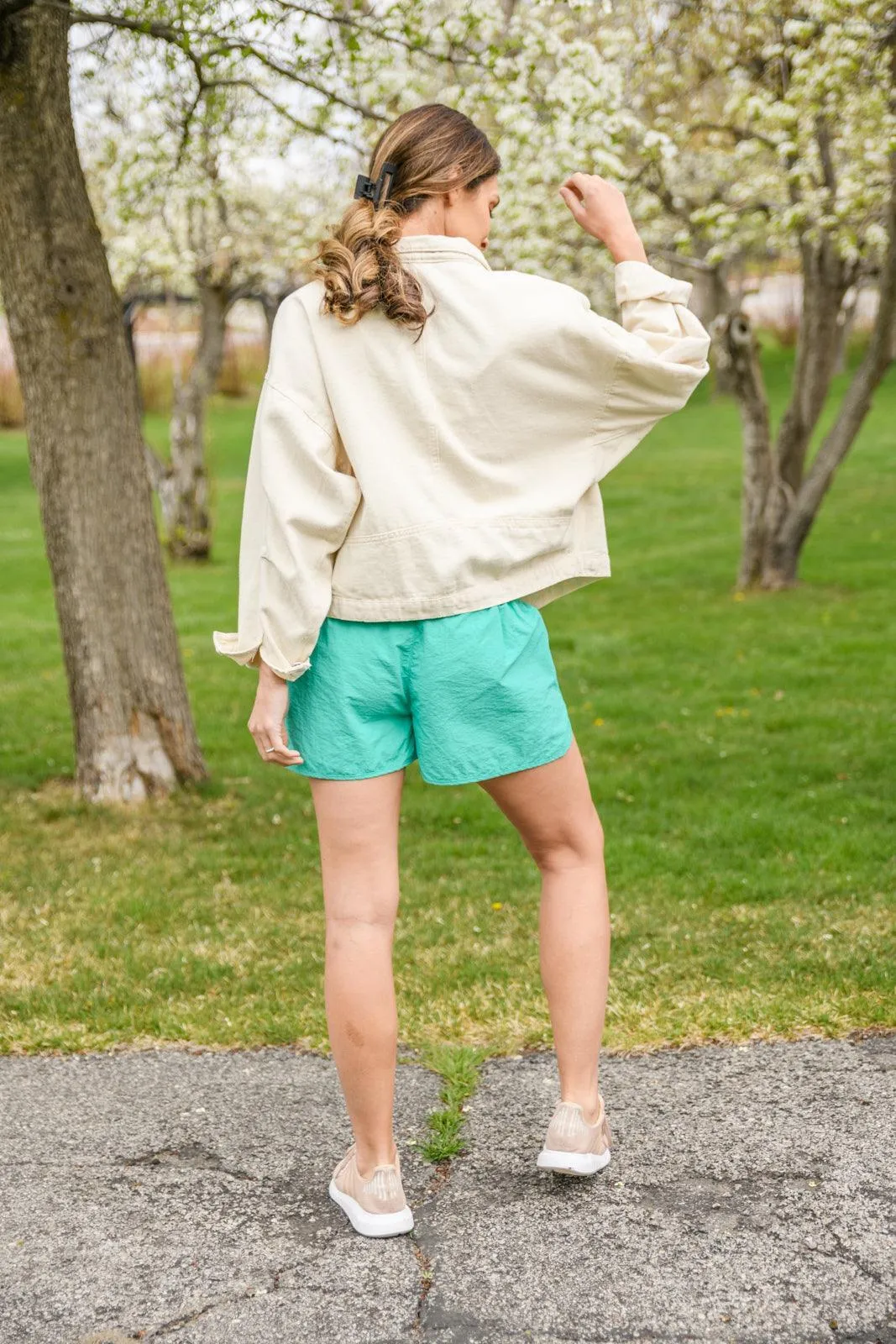 Hazel Blues® | Potential Energy Shorts in Mint