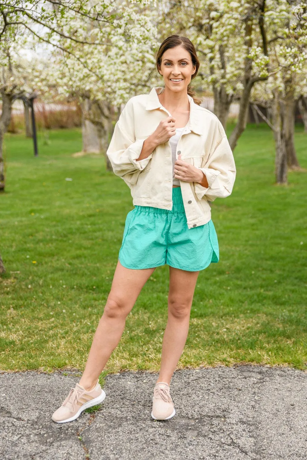 Hazel Blues® | Potential Energy Shorts in Mint