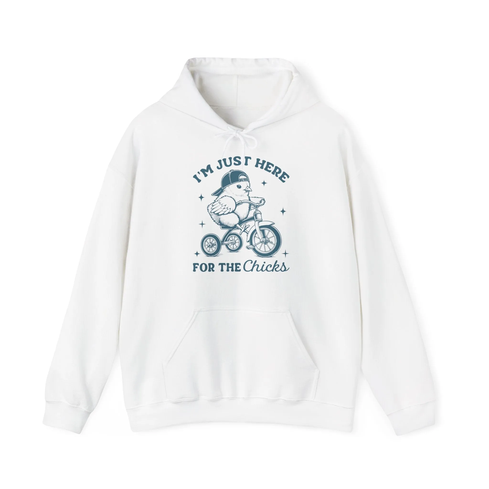 Here For The Chicks Easter Hoodie