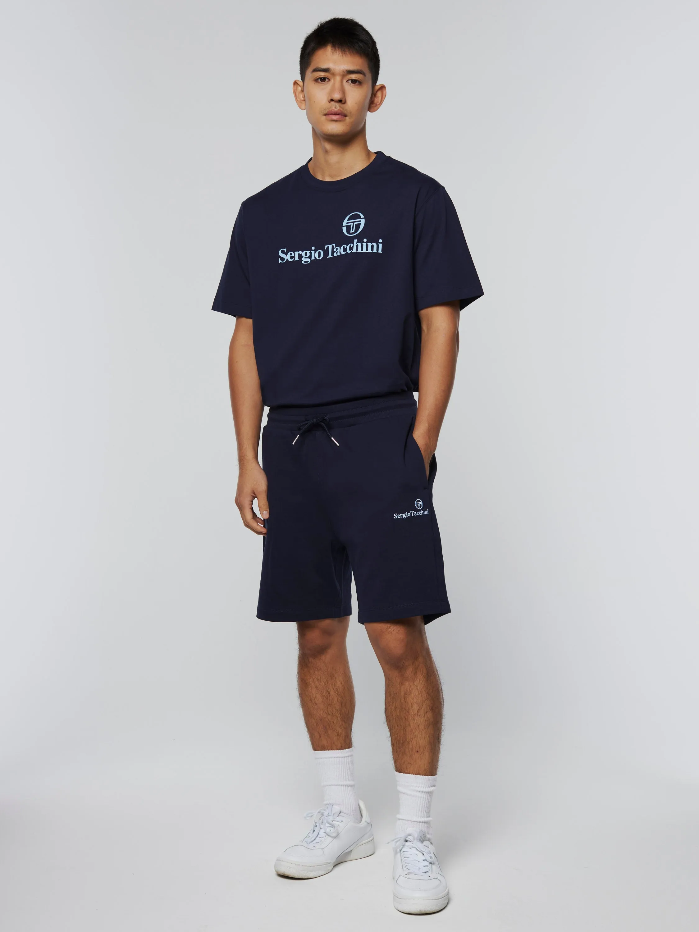 Heritage Logo Short-Maritime Blue
