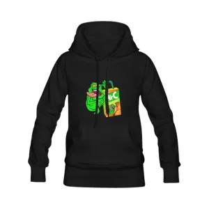 Hi-C Ecto Cooler Slimer Women's Classic Hoodies Multi-color