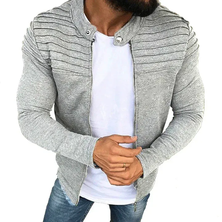 High-quality men's mid-season jacket