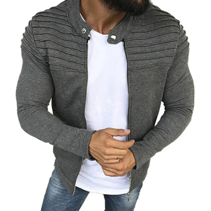 High-quality men's mid-season jacket